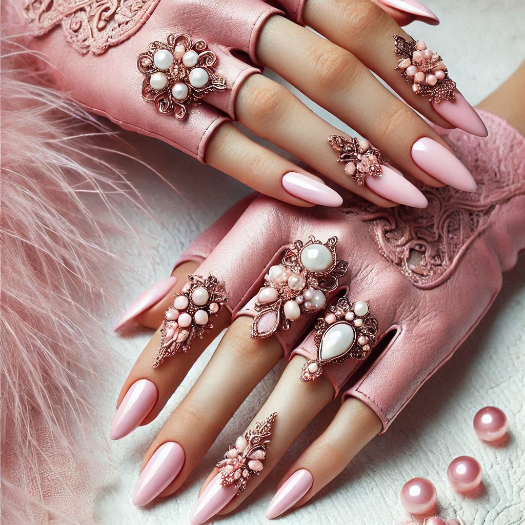 Pretty in Pink wedding accessories