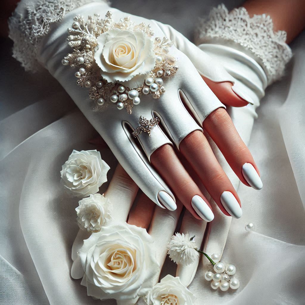 Perfect wedding gloves for the classical event